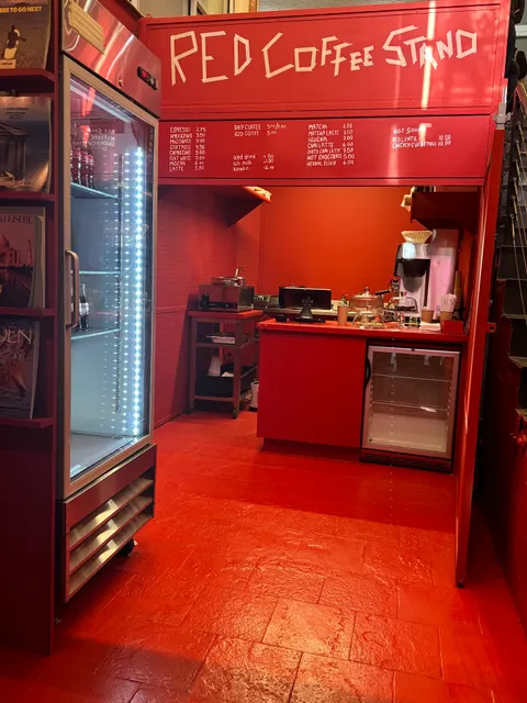 Red Coffee Stand