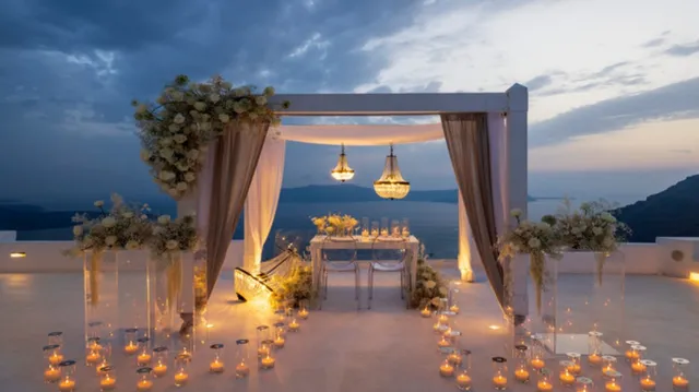 Santorini Weddings by Dana Villas