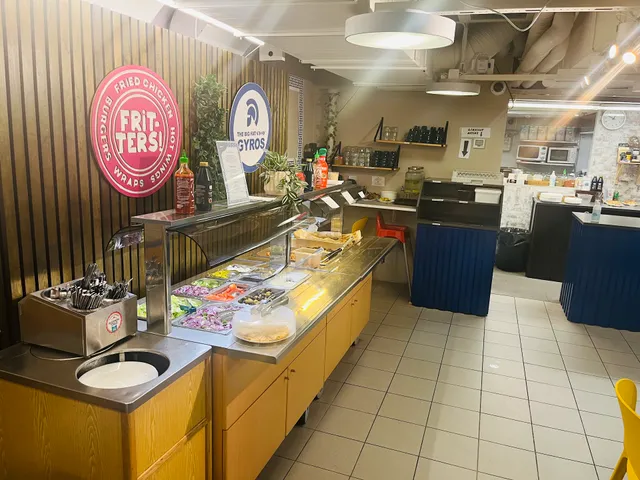 Greek buffet 2(The Big Fat Greek Gyros)