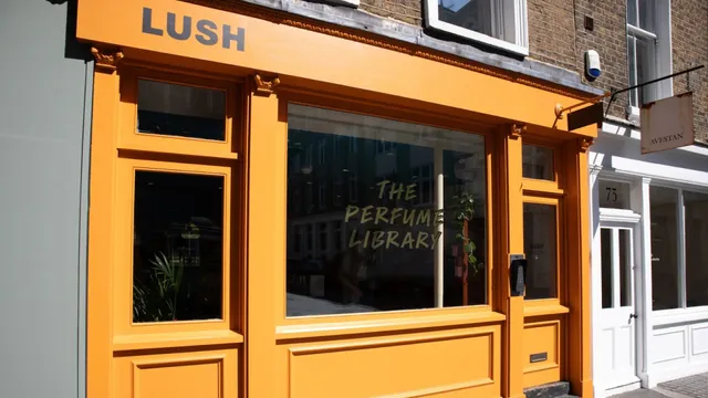 Lush Perfume Library Soho