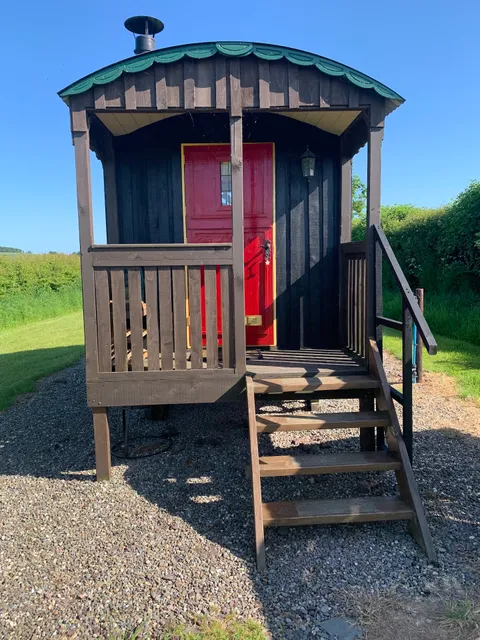 The Shepherds Loft Touring Caravans, Frodesley Hall Farm