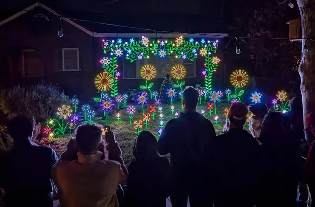 Lights on California