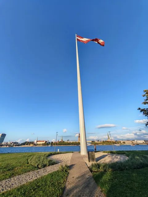 Latvian Flagpole