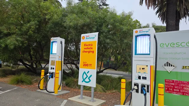 Shell Recharge Charging Station