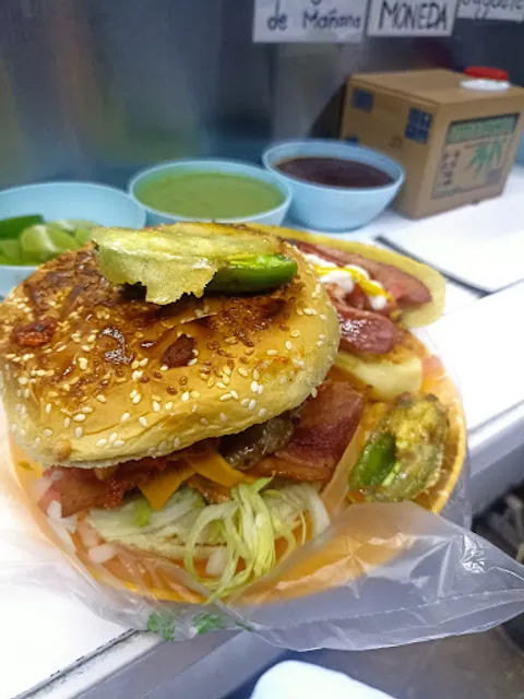 Hamburguesas al carbón George