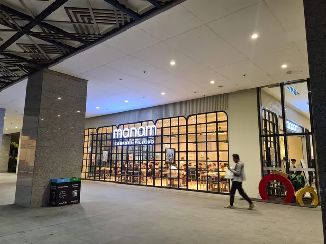 Ayala Malls Manila Bay Cinema and Mall Entrance along Lumbera Drive