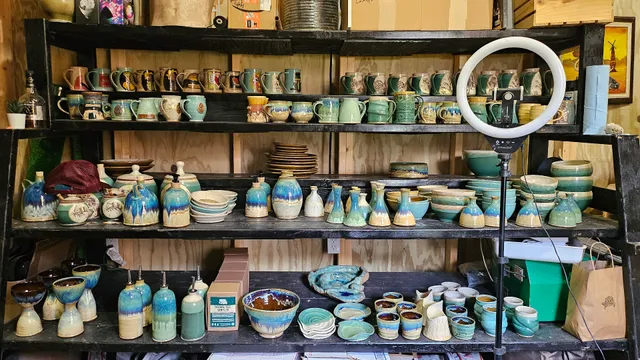 Turtle Farm Pottery Gallery at the Brick