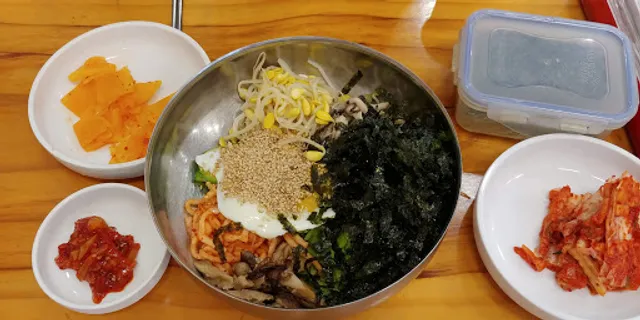 전주 콩나물국밥.비빔밥