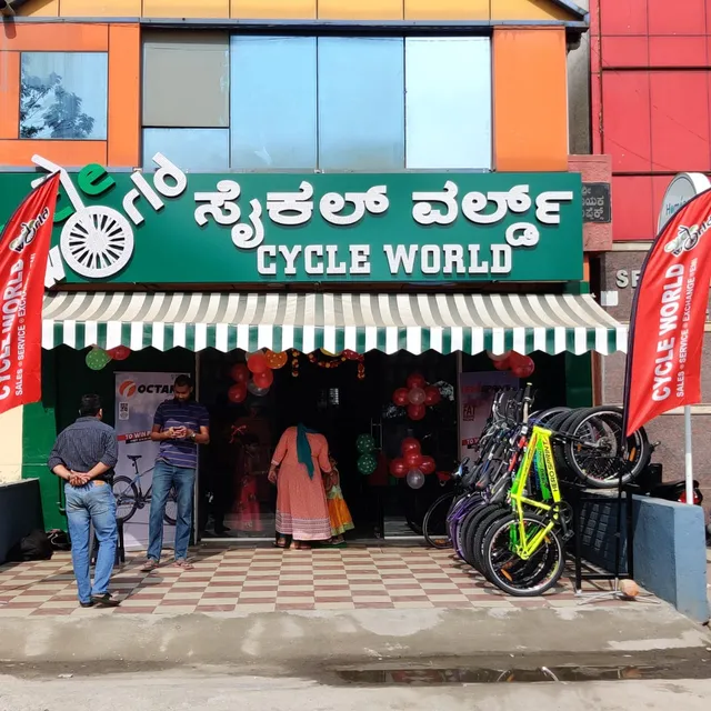 Cycle World Bannerghatta Road - Largest Multi Brand Bicycle Store