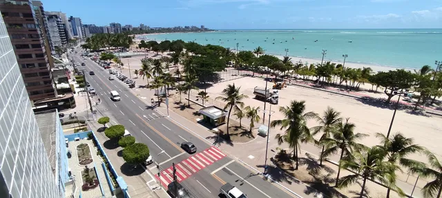 Apartamento BEIRA-MAR, bela vista da praia