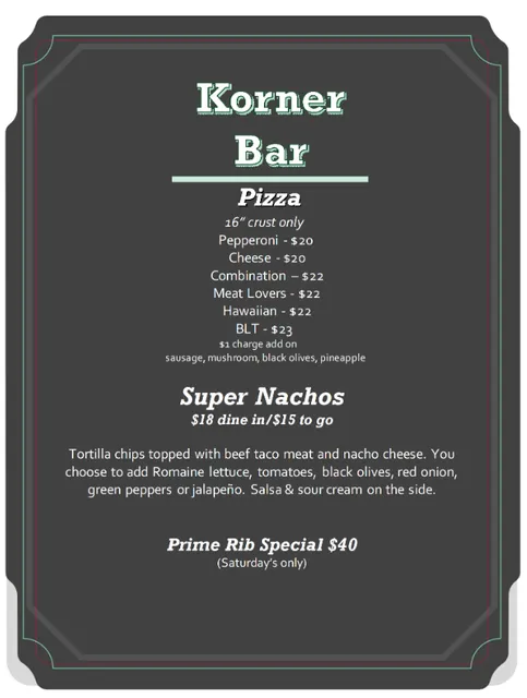 Korner Bar