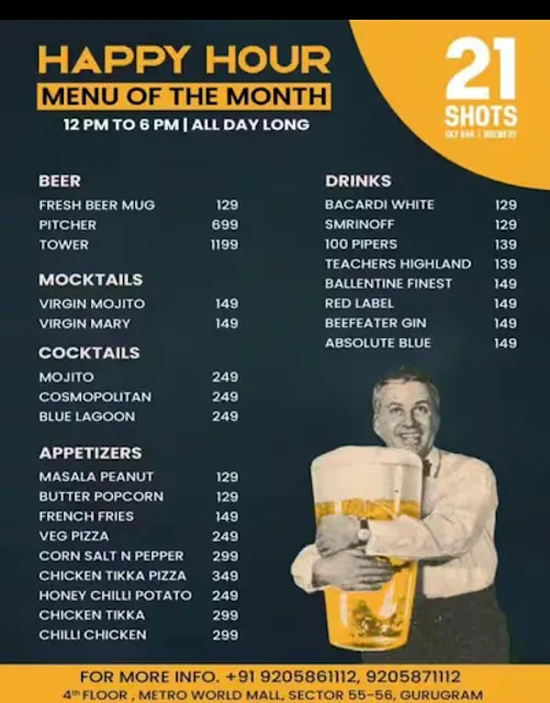 21 Shots - Skybar & Brewery