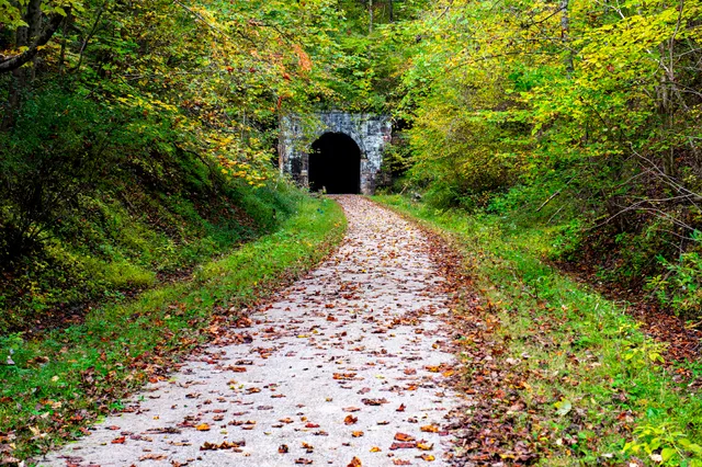 North bend rail trail Tunnel #6 Central Station