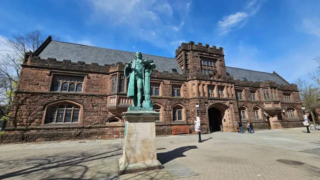 John Witherspoon Statue in Princeton University