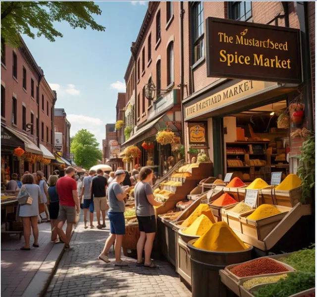 The Mustard Seed Spice Market.