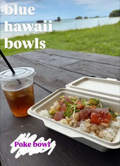 blue hawaii bowls by clear sup japan