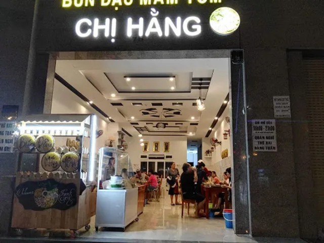 Bún Đậu Mắm Tôm Chị Hằng