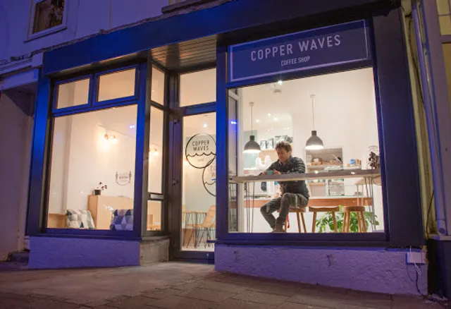 Copper Waves coffee shop