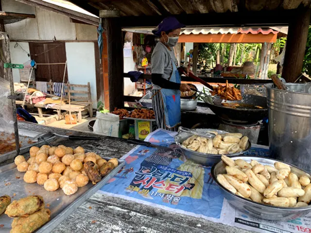 Deep fried banana and potato