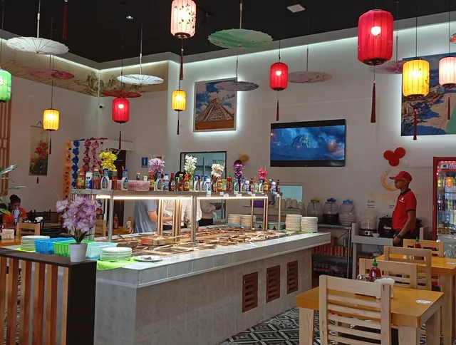 Delicioso Buffet restaurante de comida