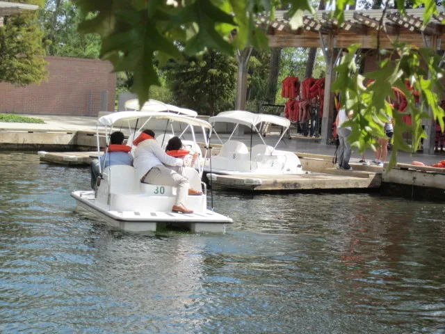 Hermann Park Pedal Boats