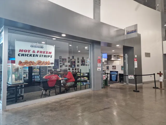 All American Diner located inside Hy-Vee arena.