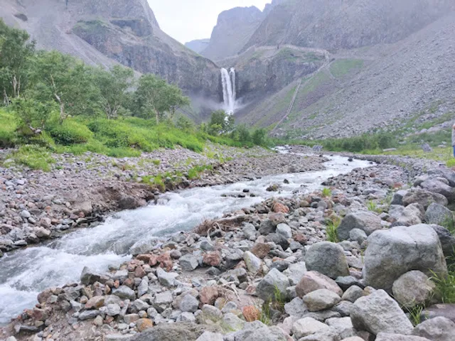 changbai waterfall