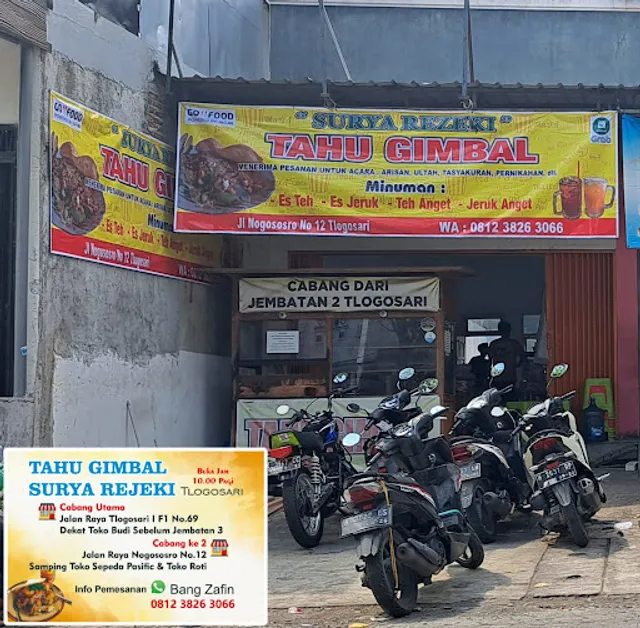 Tahu Gimbal Surya Rezeki Cabang Ke 2