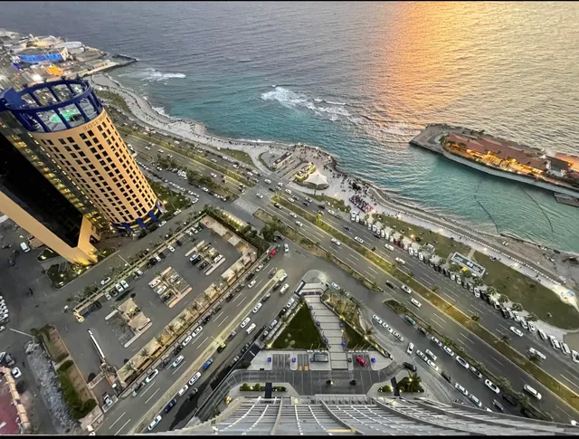 شقة فاخرة بجاكوزي علبحر( برج داماك )