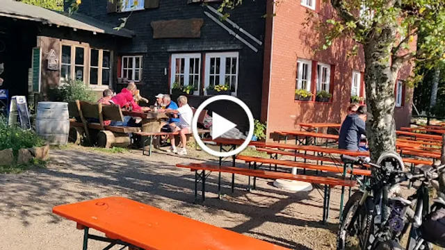 Berggasthaus Hasenhorn Aussichtsterrasse Kiosk