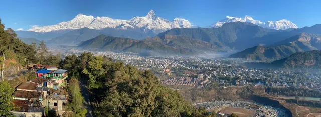 Annapurna Range view point Lama Gaun