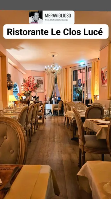 LE CLOS LUCÉ RESTAURANT italien