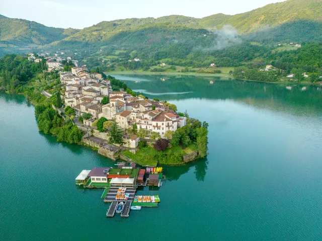 Letizia lake house panoramic view (Colle di Tora)