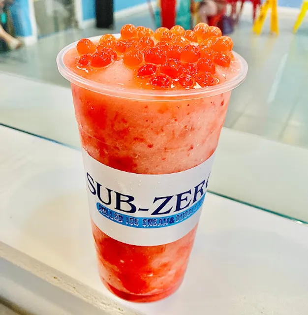 Sub-Zero Rolled Ice Cream & Bubble Tea