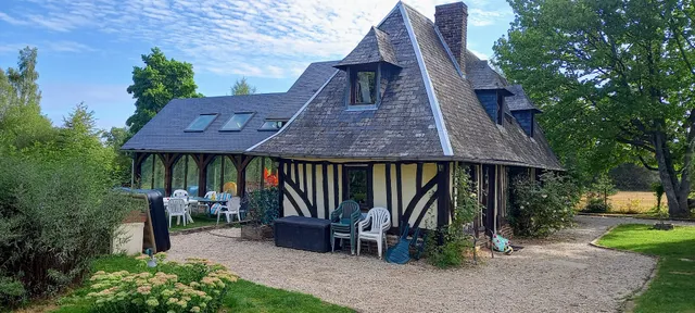 Gîte du Bois l'Abbé - Location vacances gîte groupe avec piscine chauffée week-end séminaires (Normandie, Deauville, Honfleur)