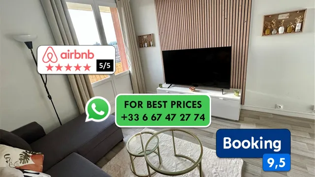 Cocon Cosy & Verdoyant - Free Parking, Breakfast, Netflix