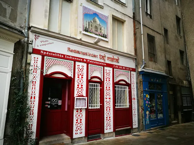 Restaurant Taj Mahal indien Pakistanais Nantes place royale