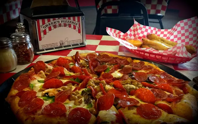 Greek's Pizzeria on McGalliard