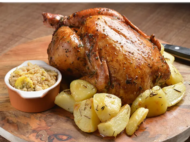 Frango assado do mestre bocão