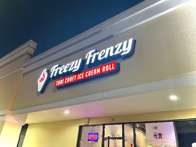 Freezy Frenzy Thai Ice Cream Roll