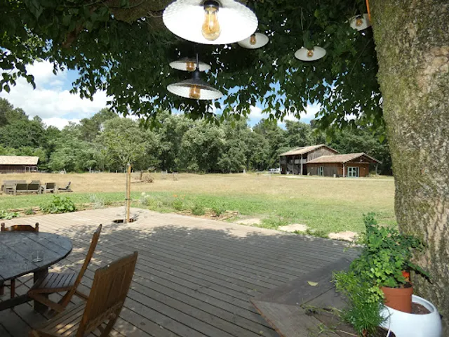 La terrasse de la ferme