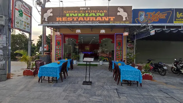 No1 Sher-e-Punjab Indian Restaurant 126 Tran hung Dao phu Quoc kien Giang Vietnam near long Beach center