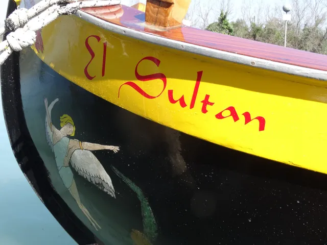 The Bragozzo local boats in Venice