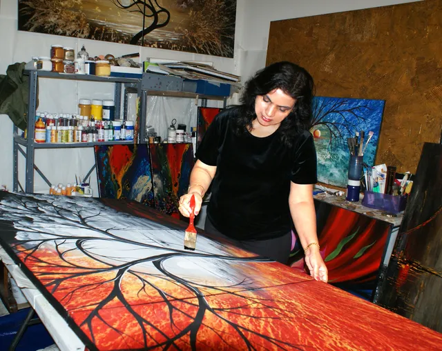 Nandita Art - Modern & Contemporary Art Paintings for Sale in Dallas, Texas & USA