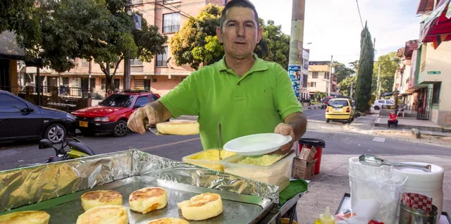 Arepas de queso Tato