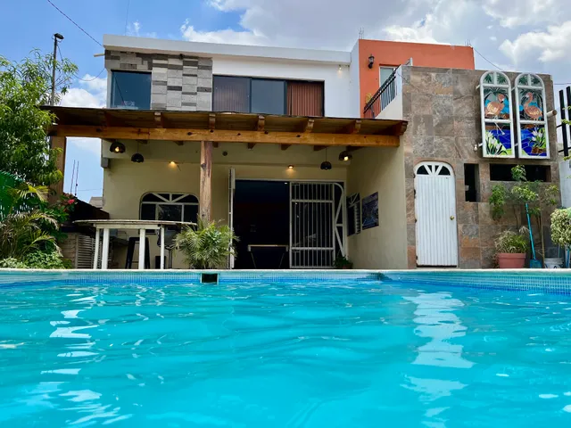 CASA DE CAMPO FLAMINGOS CON ALBERCA