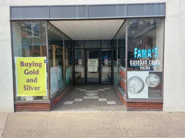Fama's Coins and Baseball Cards