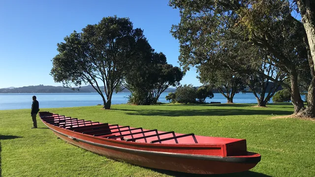 Maori War Canoe
