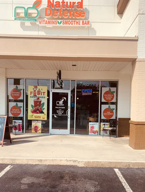 Natural Defense Smoothie and Health Food store