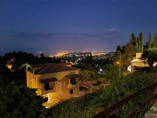 Panoramic View Of Corfu Island